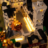 LEGO Neuschwanstein Castle 21063 light kit - detail shot