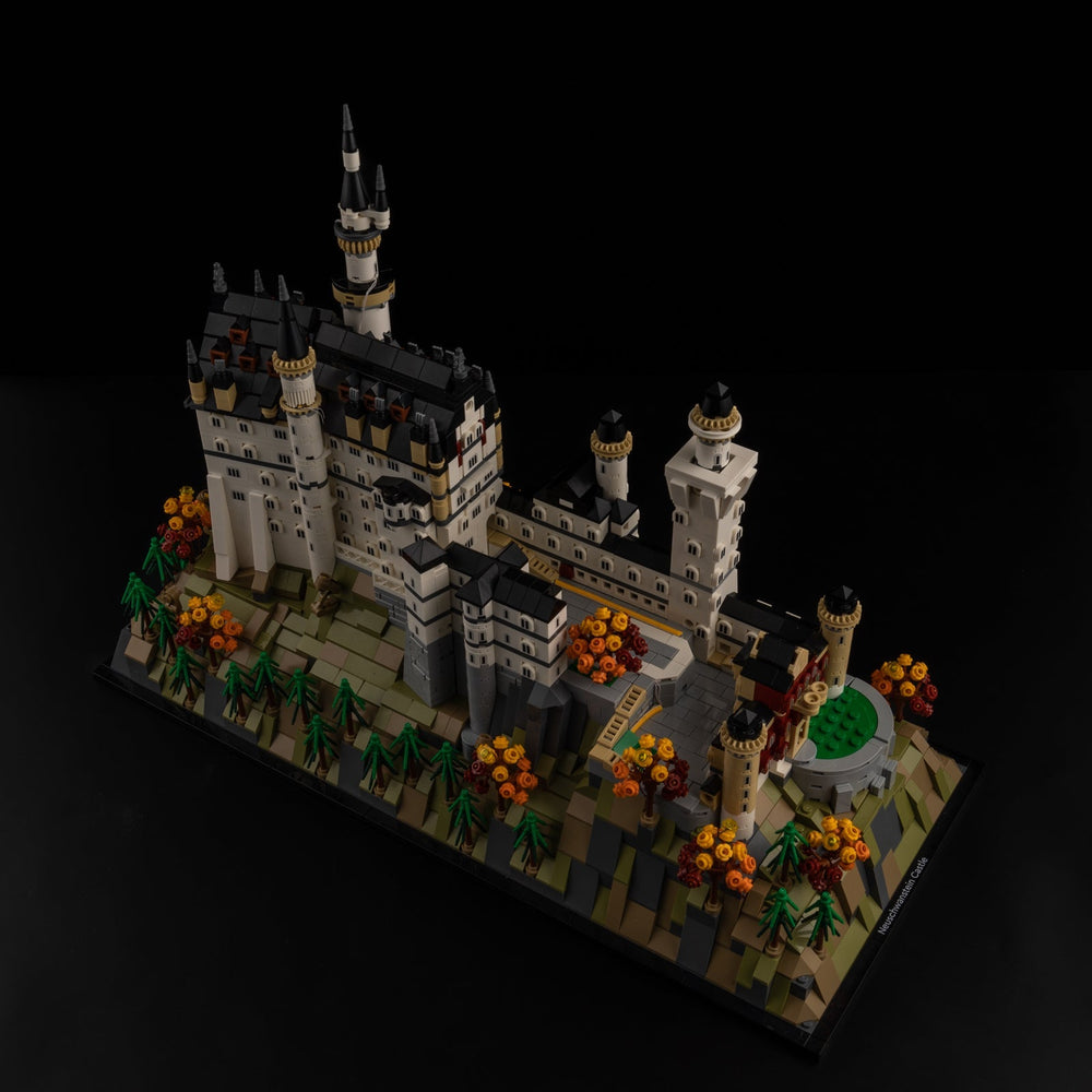 LEGO Neuschwanstein Castle 21063 light kit - lights off