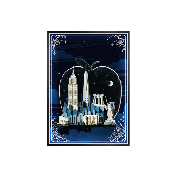 Wall Display Frame for LEGO® New York City – The Big Apple 21066