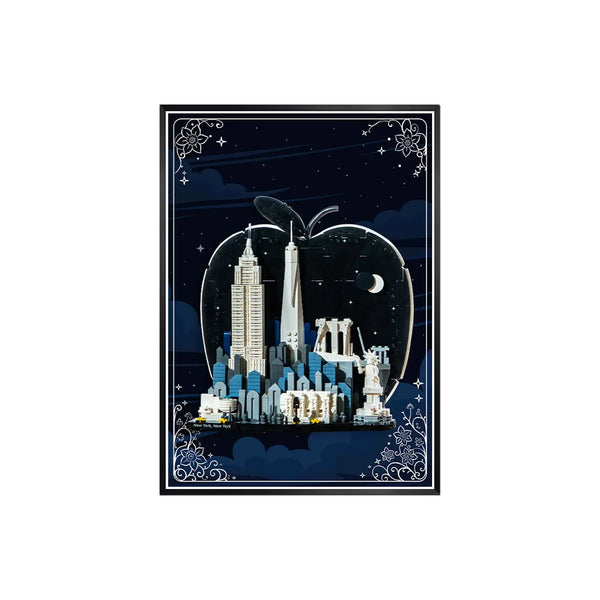 Wall Display Frame for LEGO® New York City – The Big Apple 21066