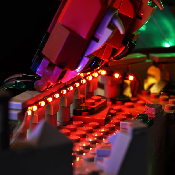 Light Kit For LEGO® Dungeons & Dragons: Red Dragon's Tale #21348 - View 8 - brkox