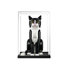 Acrylic Display Case Compatible with LEGO® Ideas Tuxedo Cat 21349