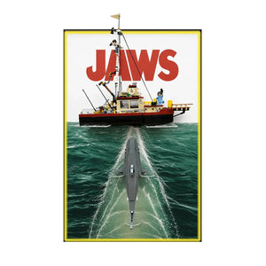 Wall Display Frame for LEGO® Ideas Jaws 21350