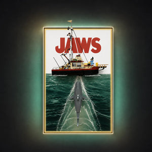 Wall Display Frame for LEGO® Ideas Jaws 21350
