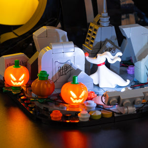 Light Kit For LEGO® Disney Tim Burton's The Nightmare Before Christmas #21351 - View 9 - brkox