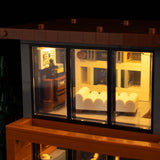 LEGO Twilight The Cullen House 21354 LED light kit view 14