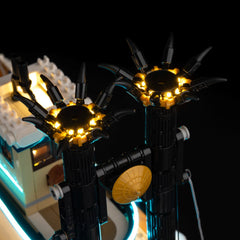 LEGO River Steamboat 21356 LED light kit view 15