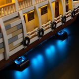 LEGO River Steamboat 21356 LED light kit view 17
