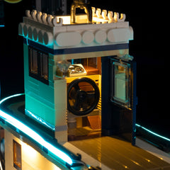 LEGO River Steamboat 21356 LED light kit view 12