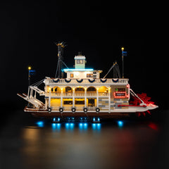 LEGO River Steamboat 21356 LED light kit view 4