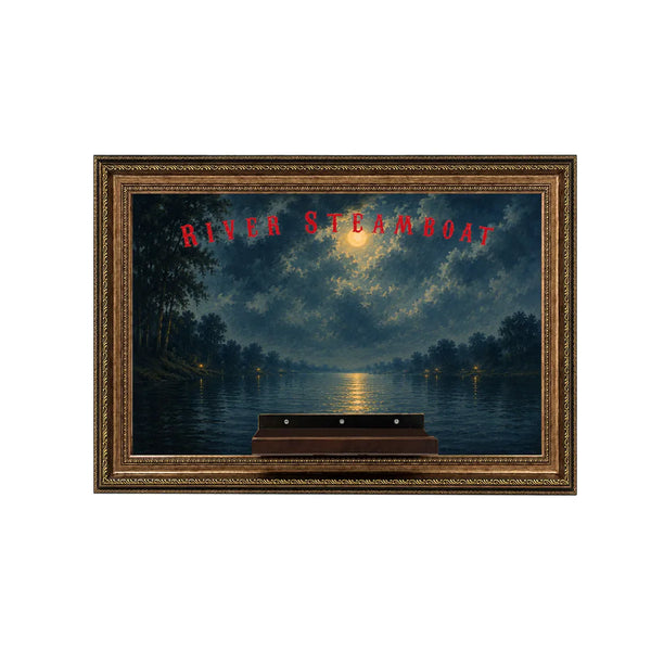 Wall Display Frame for LEGO® River Steamboat 21356
