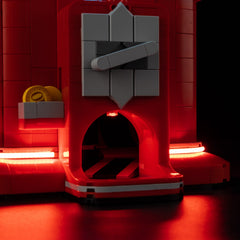 LEGO Minifigure Vending Machine 21358 LED light kit view 8