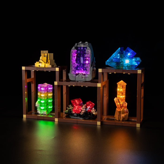 LEGO Mineral Collection 21362 LED light kit view 1