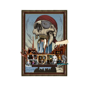 Wall Display Frame for LEGO® Ideas The Goonies 21363
