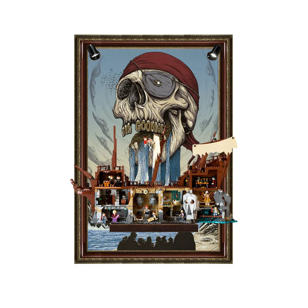 Wall Display Frame for LEGO® Ideas The Goonies 21363