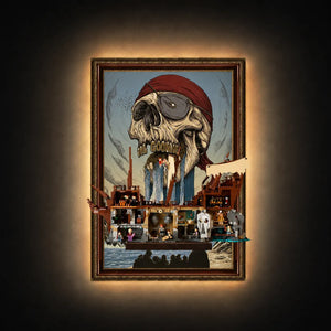 Wall Display Frame for LEGO® Ideas The Goonies 21363
