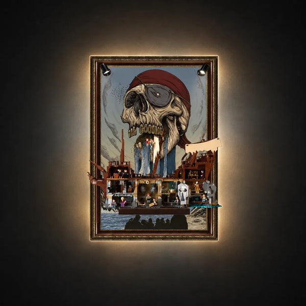 Wall Display Frame for LEGO® Ideas The Goonies 21363