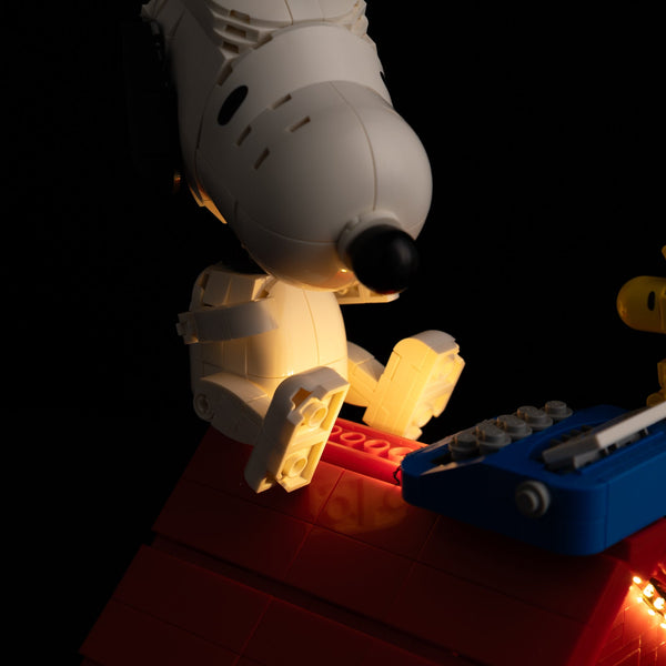 Light Kit For LEGO® Peanuts: Snoopy's Doghouse #21368 - View 9 - brkox