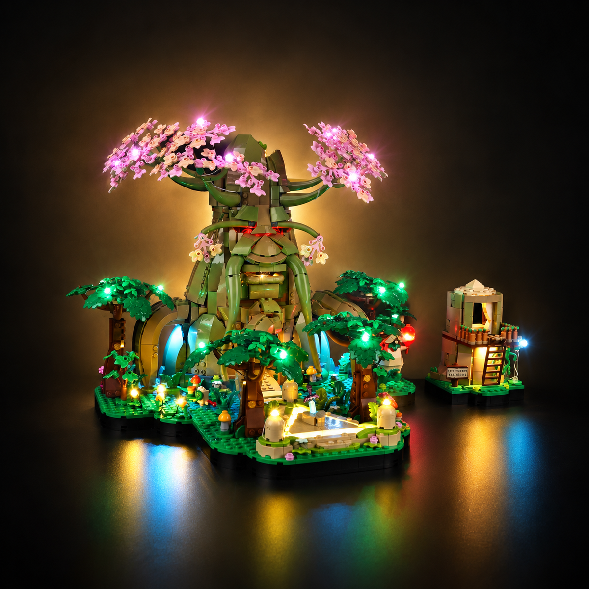 Light Kit Compatible with LEGO® Great Deku Tree 2-in-1 Set 77092