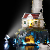 LEGO Motorised Lighthouse 21335 LED light kit image 10