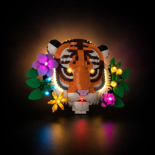 Light Kit Compatible with LEGO® The Fauna Collection Tiger Set 31217