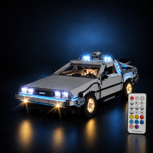 Light Kit Compatible with LEGO® Back to the Future™ Time Machine Set 10300