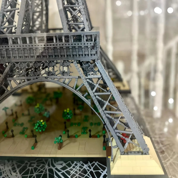 LEGO® Icons 10307 Eiffel Tower Floating Stand with LED Lights & Paris City Map