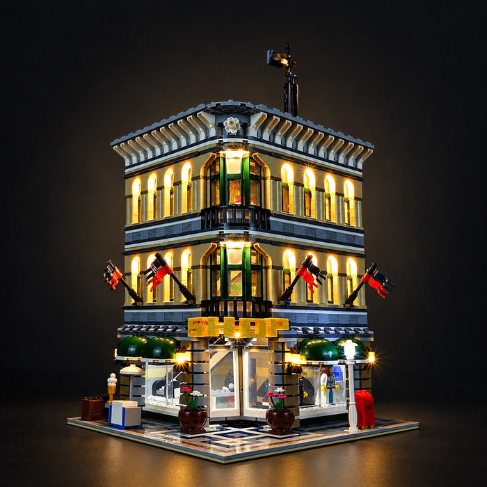Light Kit Compatible with LEGO® Grand Emporium Set 10211