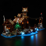Light Kit Compatible with LEGO® Ideas Viking Village Set 21343