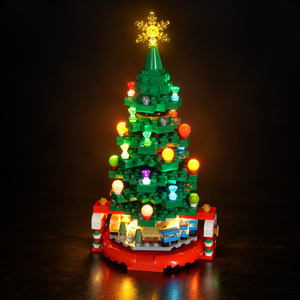 Light Kit Compatible with LEGO® Christmas Tree Set 40338