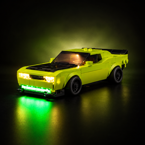 Light Kit Compatible with LEGO® Dodge Challenger SRT Hellcat Set 77237