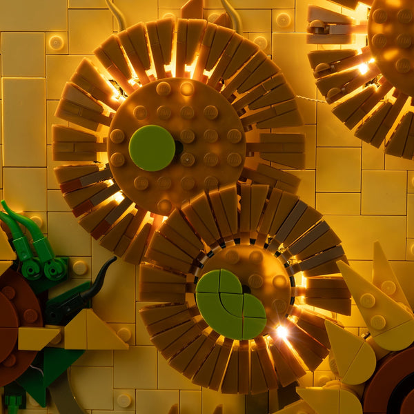 Light Kit For LEGO® Vincent van Gogh - Sunflowers #31215 - brkox