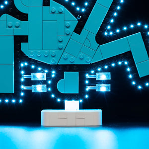 Light Kit For LEGO® Keith Haring Dancing Figures #31216 - brkox
