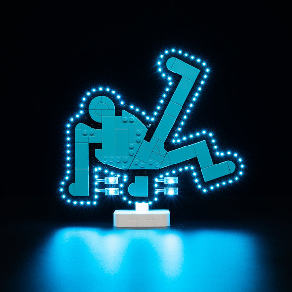Light Kit For LEGO® Keith Haring Dancing Figures #31216 - brkox