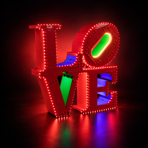 Light Kit Compatible with LEGO® LOVE Set 31214