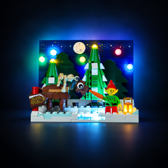 Light Kit Compatible with LEGO® Christmas Gift Set 40484