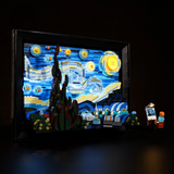 Light Kit Compatible with LEGO® Vincent van Gogh – The Starry Night Set 21333