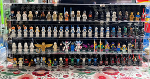 92 LEGO® Minifigures Wall Display Case