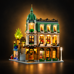Light Kit Compatible with LEGO® Boutique Hotel Set 10297