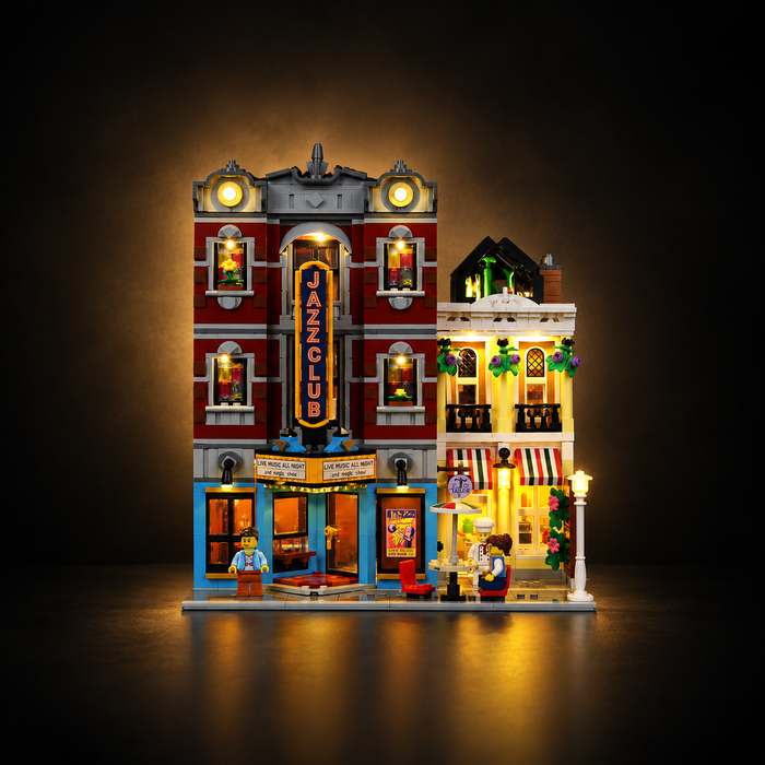 Light Kit Compatible with LEGO® Jazz Club Set 10312