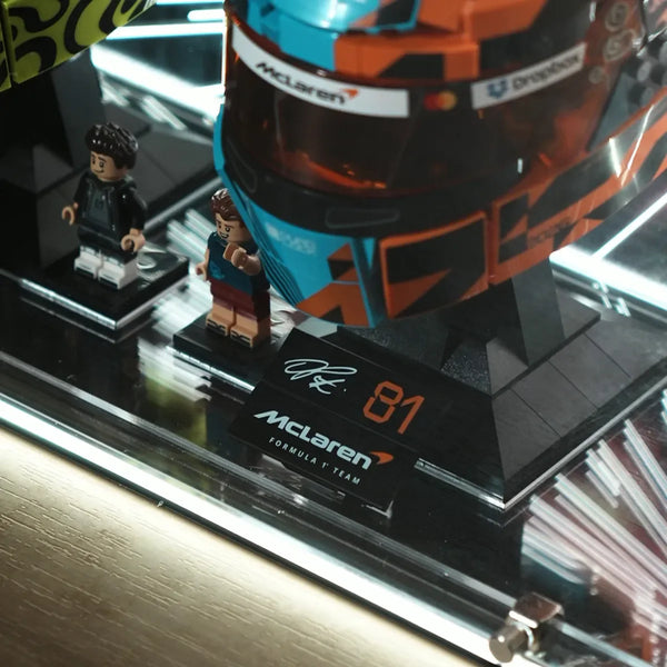 Wall Display Case for LEGO® Editions 4-in-1 Helmet Series 43014/43022/43017/43023