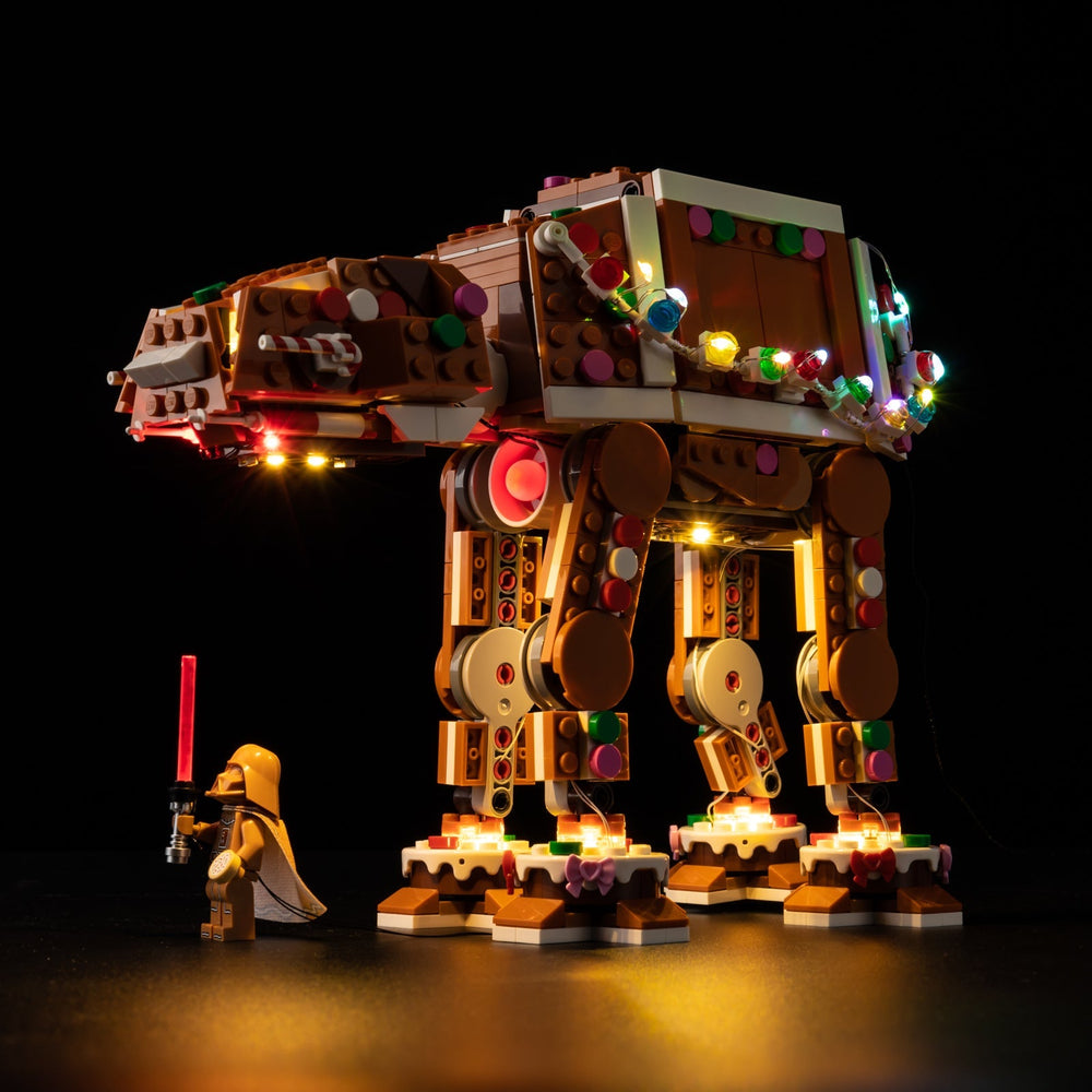 Light Kit Compatible with LEGO® Gingerbread AT-AT™ Walker Set 40806