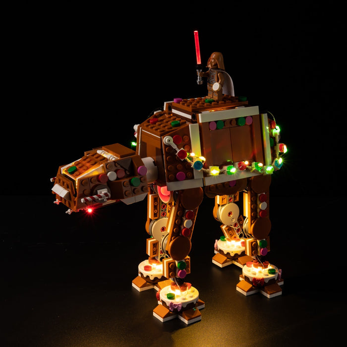 Light Kit Compatible with LEGO® Gingerbread AT-AT™ Walker Set 40806