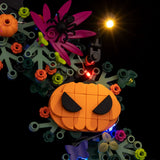 LEGO Halloween Wreath 40825 LED light kit view 14