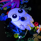 LEGO Halloween Wreath 40825 LED light kit view 8