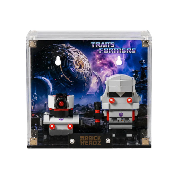 Wall Display Case for LEGO® Megatron Robot & Vehicle 40924