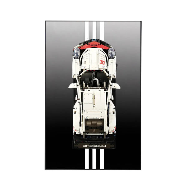 Wall Display Frame for LEGO® Technic™ Porsche 911 RSR 42096 | Redline Precision