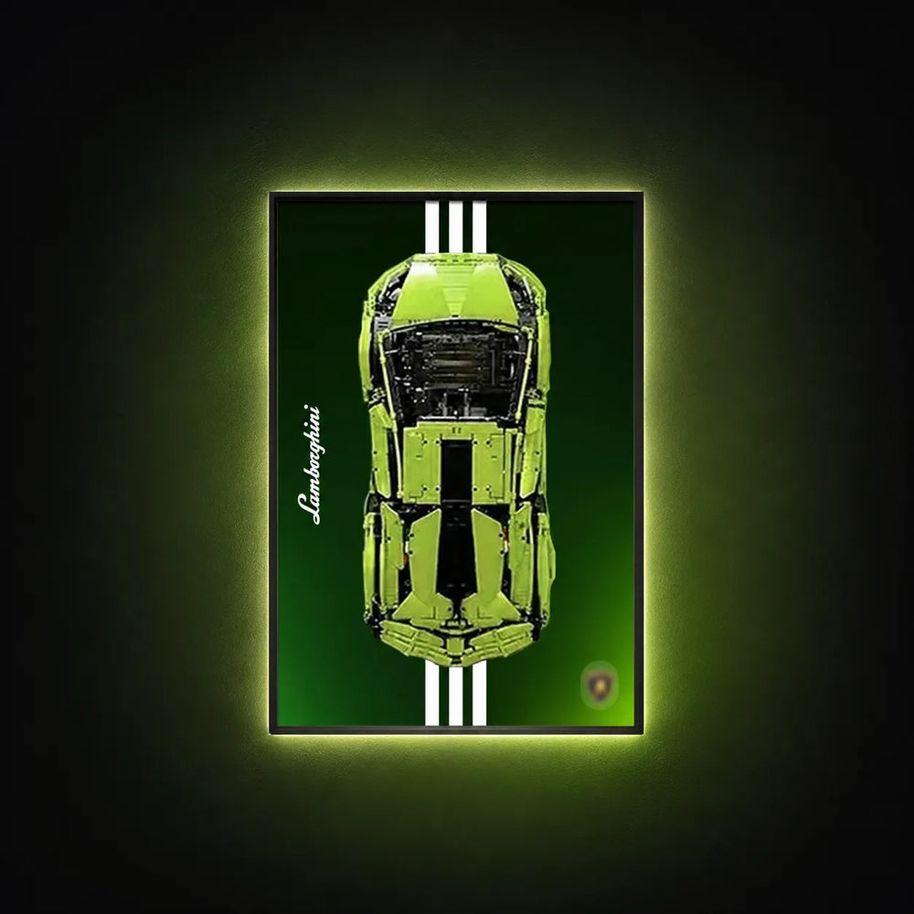 Wall Display Frame for LEGO® Technic™ Lamborghini Sián FKP 37 42115 | Style C