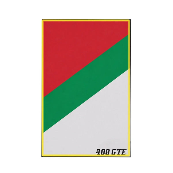 Wall Display Frame for LEGO® Technic™ Ferrari 488 GTE 42125 | Italian Tricolore