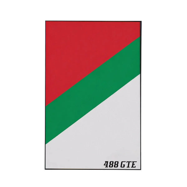 Wall Display Frame for LEGO® Technic™ Ferrari 488 GTE 42125 | Italian Tricolore